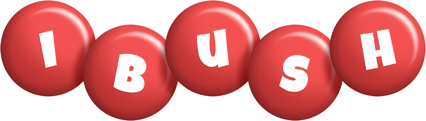 Ibush candy-red logo