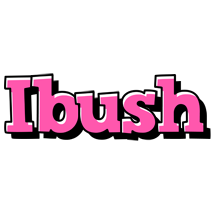 Ibush girlish logo