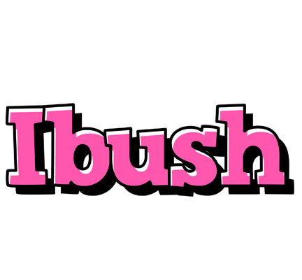 Ibush girlish logo