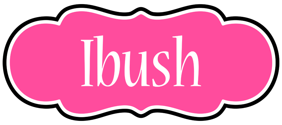 Ibush invitation logo