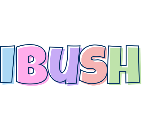 Ibush pastel logo