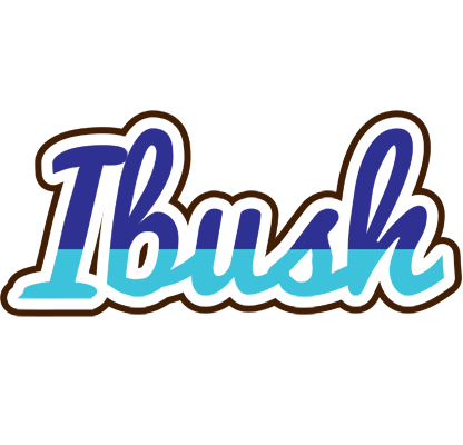 Ibush raining logo