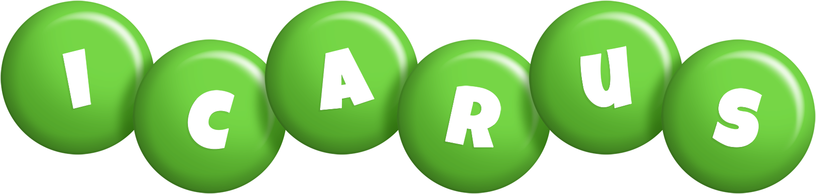 Icarus candy-green logo