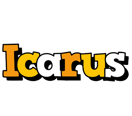 Icarus cartoon logo