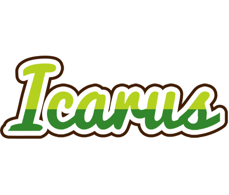 Icarus golfing logo