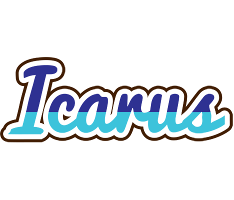 Icarus raining logo