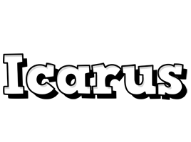 Icarus snowing logo