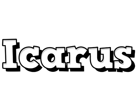 Icarus snowing logo
