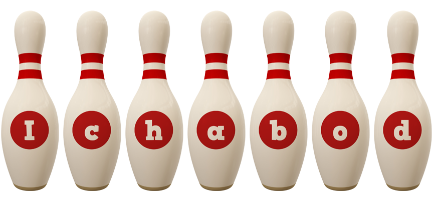 Ichabod bowling-pin logo