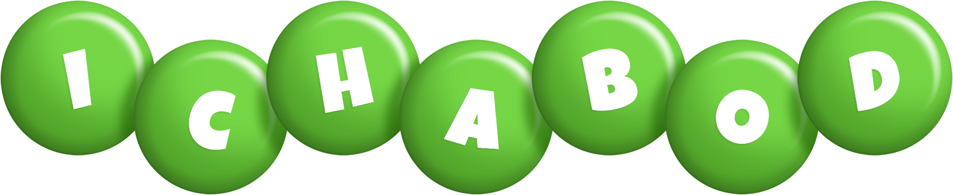 Ichabod candy-green logo