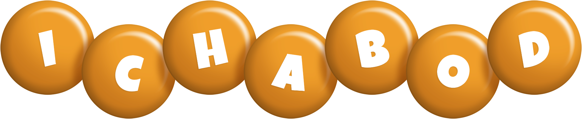 Ichabod candy-orange logo