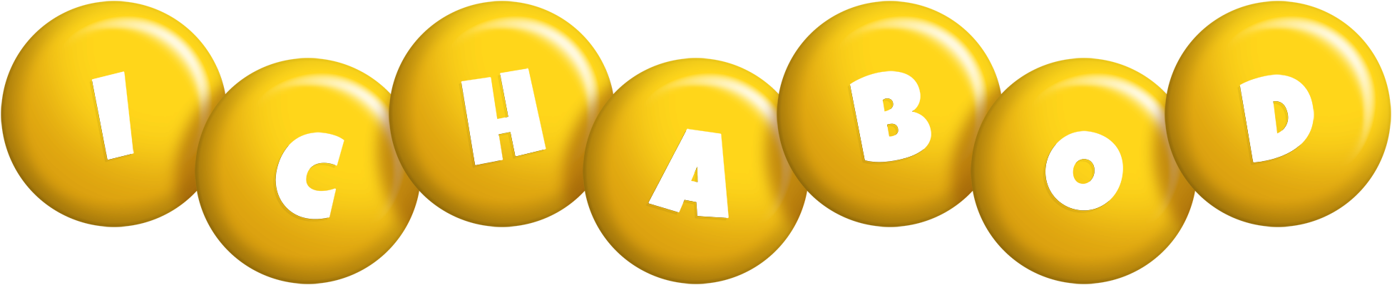 Ichabod candy-yellow logo