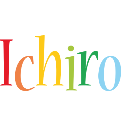 Ichiro birthday logo