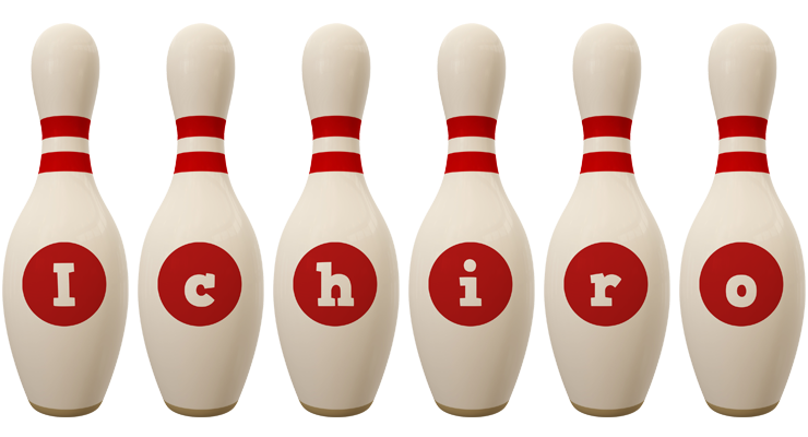 Ichiro bowling-pin logo