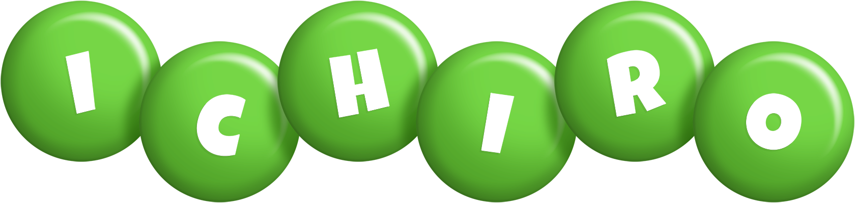Ichiro candy-green logo