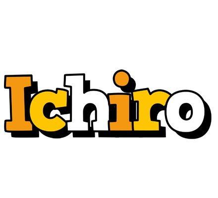 Ichiro cartoon logo