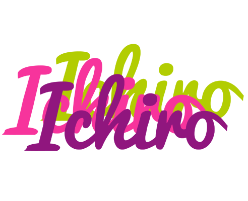 Ichiro flowers logo