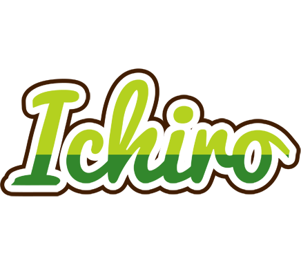 Ichiro golfing logo