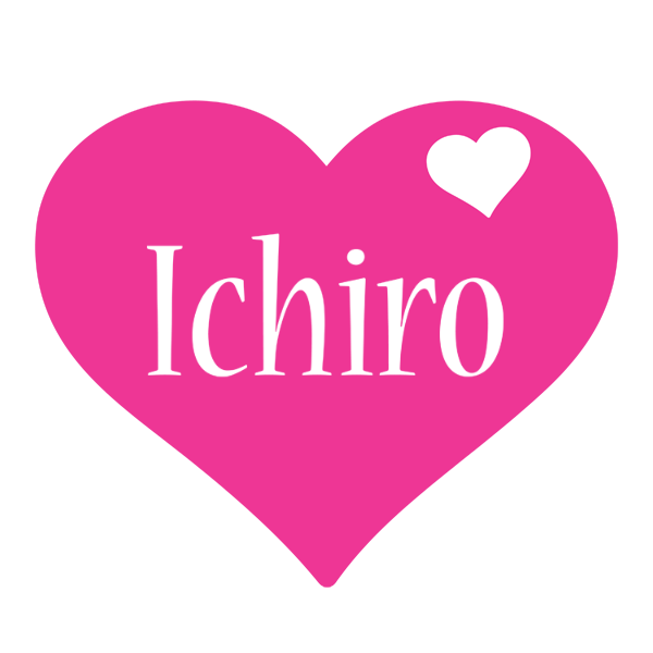 Ichiro love-heart logo