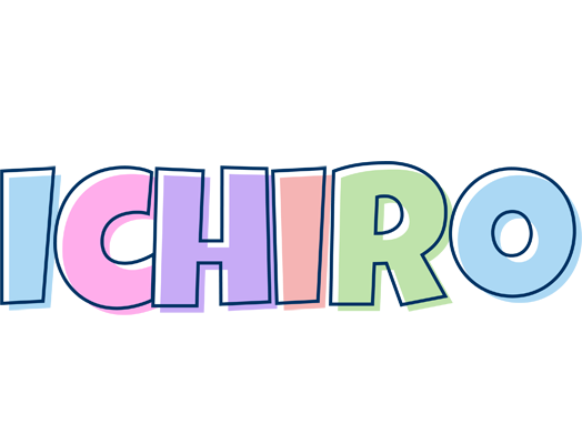 Ichiro pastel logo