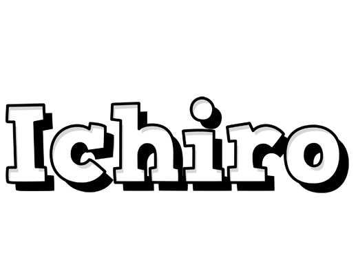 Ichiro snowing logo