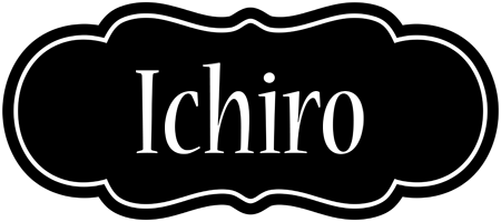 Ichiro welcome logo