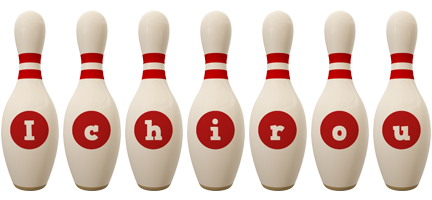 Ichirou bowling-pin logo