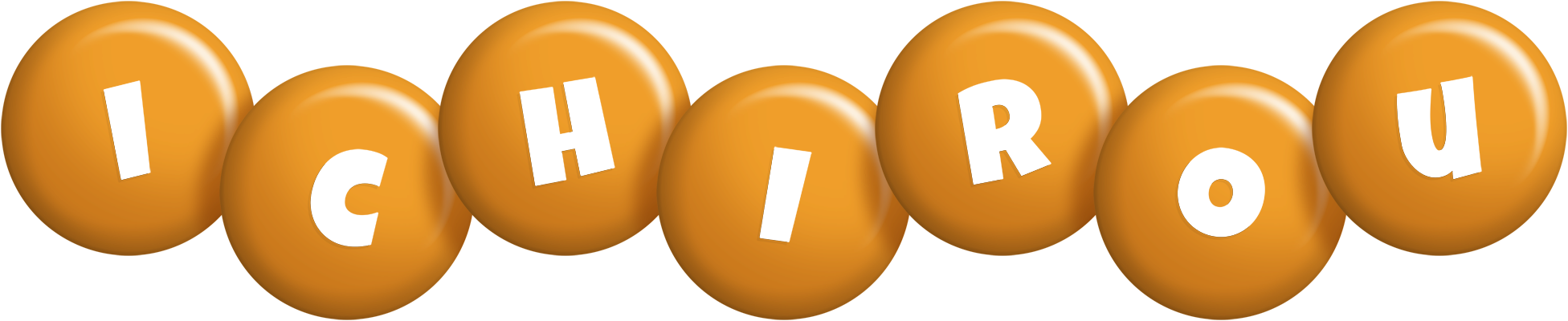Ichirou candy-orange logo