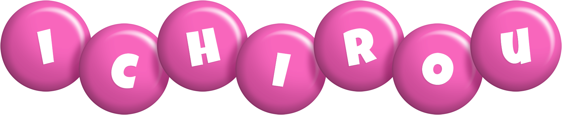 Ichirou candy-pink logo