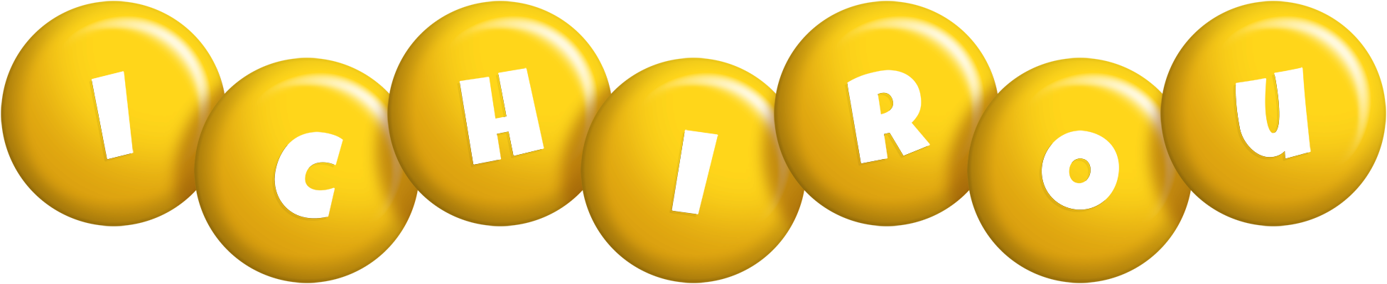 Ichirou candy-yellow logo