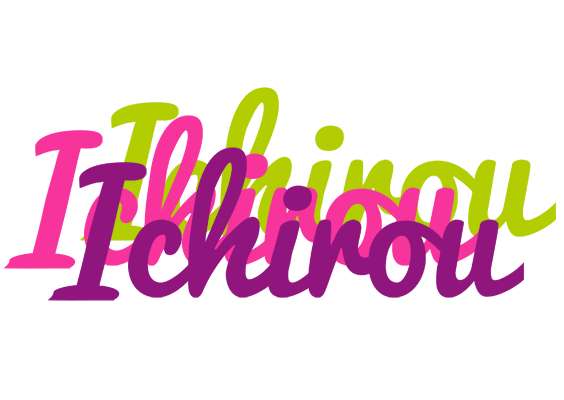 Ichirou flowers logo