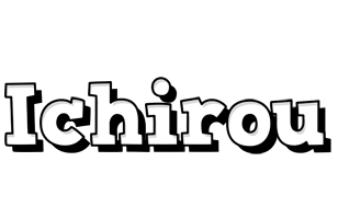 Ichirou snowing logo