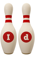 Id bowling-pin logo