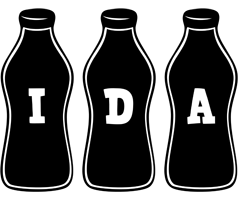 Ida bottle logo