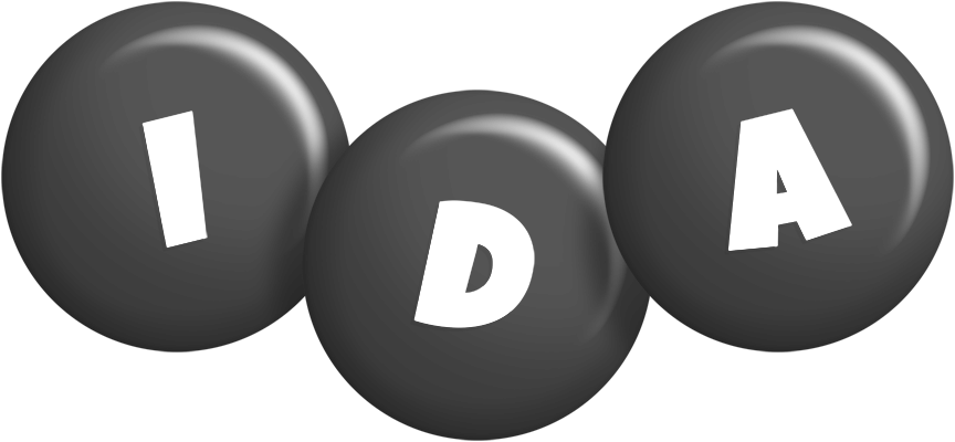 Ida candy-black logo