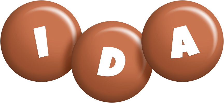 Ida candy-brown logo