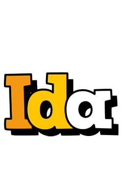 Ida cartoon logo