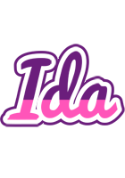 Ida cheerful logo