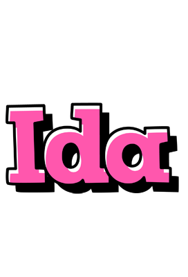 Ida girlish logo