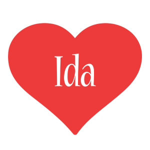 Ida love logo
