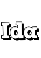Ida snowing logo