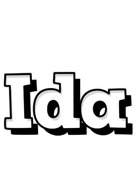 Ida snowing logo