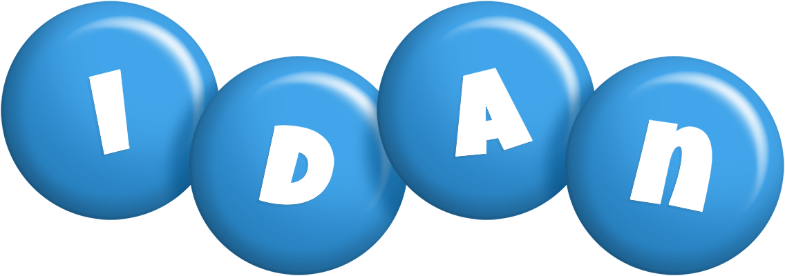 Idan candy-blue logo