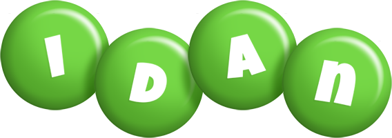 Idan candy-green logo