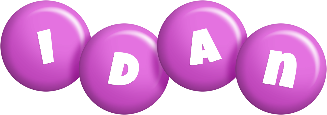 Idan candy-purple logo