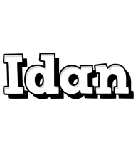 Idan snowing logo