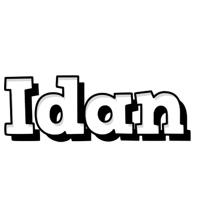 Idan snowing logo