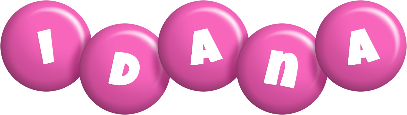 Idana candy-pink logo