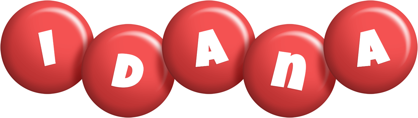 Idana candy-red logo
