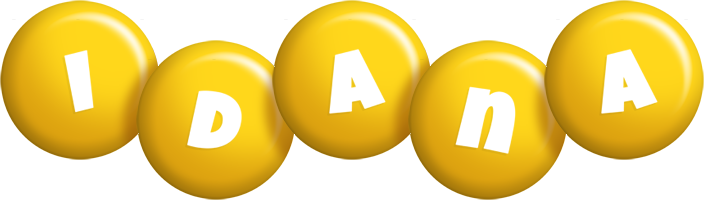 Idana candy-yellow logo